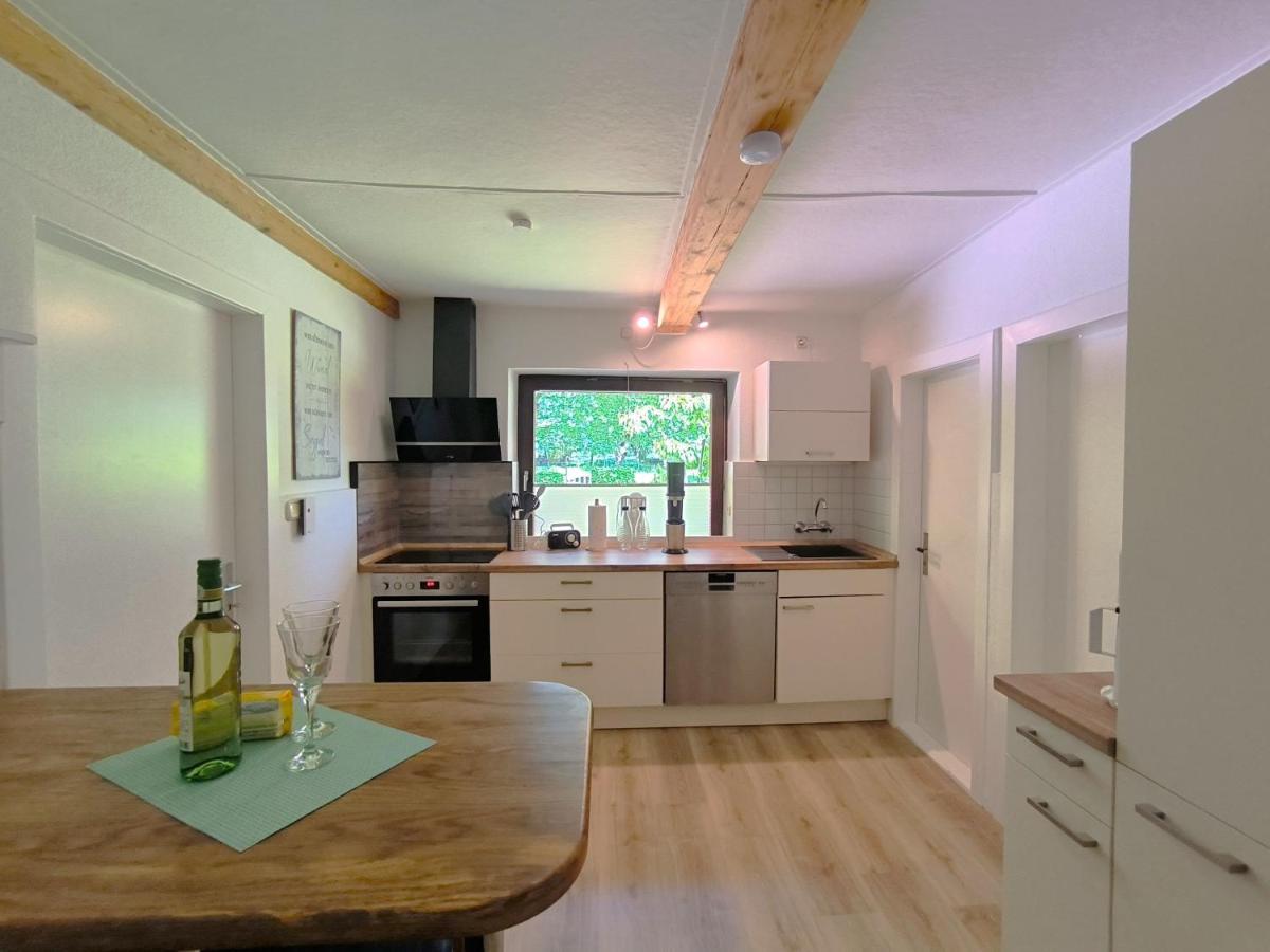 Ferienwohnung Zwischen Den Meeren - Schoene Und Gemuetliche Fewo Mit Garten Dorpstedt Exterior photo