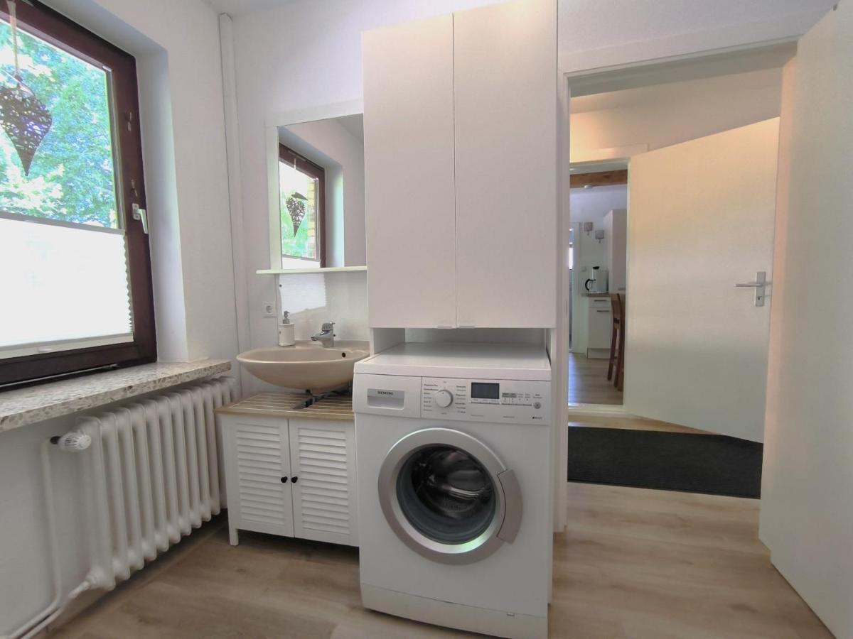 Ferienwohnung Zwischen Den Meeren - Schoene Und Gemuetliche Fewo Mit Garten Dorpstedt Exterior photo